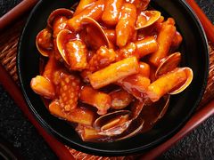 海鲜炒年糕-九田家黑牛烤肉料理(郫都万达檬柏西路店)