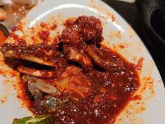 -草家酱蟹炭火烤肉店(珲春南路一店)
