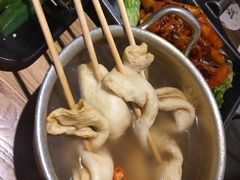 海鲜鱼饼汤-冰川延边料理·炭烤串(原小木屋店)