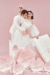 点击看大图 俏皮可爱-挪娅婚纱摄影皇家会所