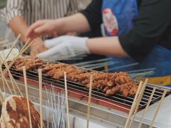 烤烧饼-咱家烤面筋