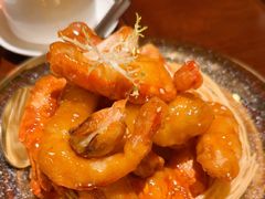 原蒜头抽爆虎虾-采悦轩中餐厅·粤菜·海南菜(神州半岛喜来登度假酒店)