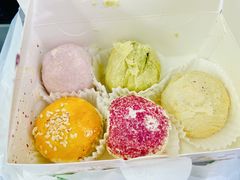 红豆乳酪球酥-十三不靠·球酥点心(台东步行街店)