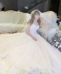 点击看大图 -艾米丽婚纱礼服