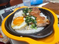 脆皮葱油鸡扒饭-文通冰室(东方宝泰店)