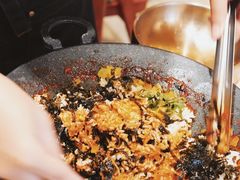 铁板蟹子炒饭-春熙台韩国料理·章鱼肥牛(西丽店)