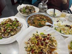 葱爆威海扇贝-郭姐·威海渔村(黄兴路店)