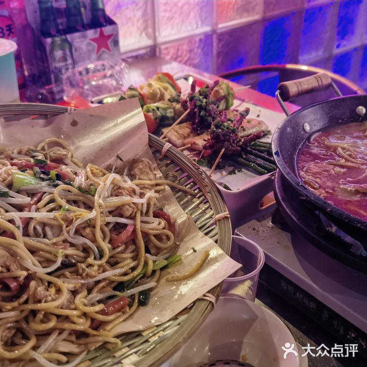 摇滚背景，我的美食日记