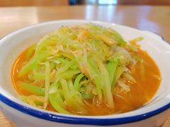 虾米炒莴笋-山东宾馆·齐鲁苑餐厅
