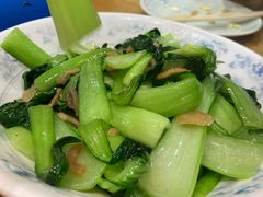 猪油渣小白菜-深巷家味馆.湖北头牌红烧鱼头拌饭(黄陂店)