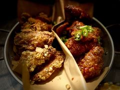 炸鸡翅一半一半-富乐满韩国正宗炸鸡韩国料理(虹泉路店)