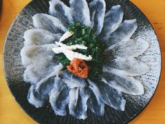 河豚生鱼片-天正河鲀·河豚亭(大连店)