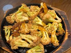 铁板花菜-何氏排骨(左家塘店)