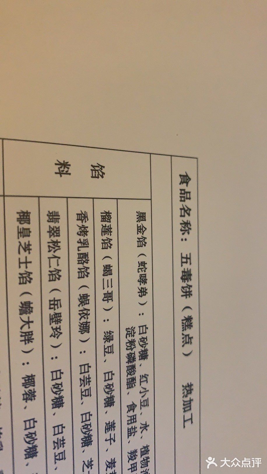 五毒饼！我来尝鲜啦！