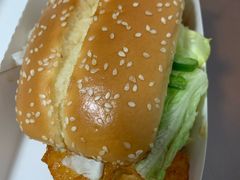 新奥尔良烤鸡腿堡STN-肯德基(杭州复兴店)