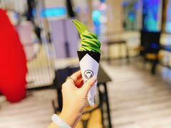 宇治抹茶冰淇淋甜筒-羽至金时(柏威年店)