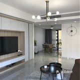 三个月装修好了 总价硬装96000元 整体设计效果很