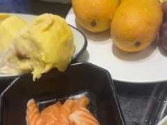 刺身三文鱼-川骄海鲜自助(河东店)