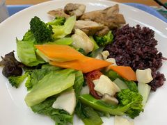 蒜香柠檬鸡腿减脂套餐-浙江大学玉泉校区四食堂
