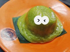 咸蛋黄肉松菠菜皮青团-农园餐厅(北京大学店)