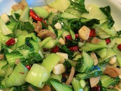 油渣炒四季青菜-望湘园·洞庭渔宴(永旺店)