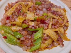 辣炒海灵菇鱼饼-京玉菲饭店(李村店)