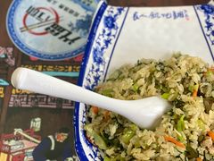 芥菜肉末糯米饭-长人馄饨铺(解放街店)