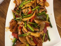 酱爆八爪鱼-金丝饭庄(金丝新天地保障性住宅小区店)
