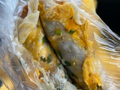 -正宗杂粮煎饼香软鸡蛋饼