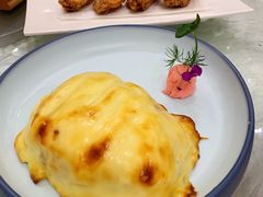酥皮芝士焗糯米鸡-年顺渔村(大岭山店)