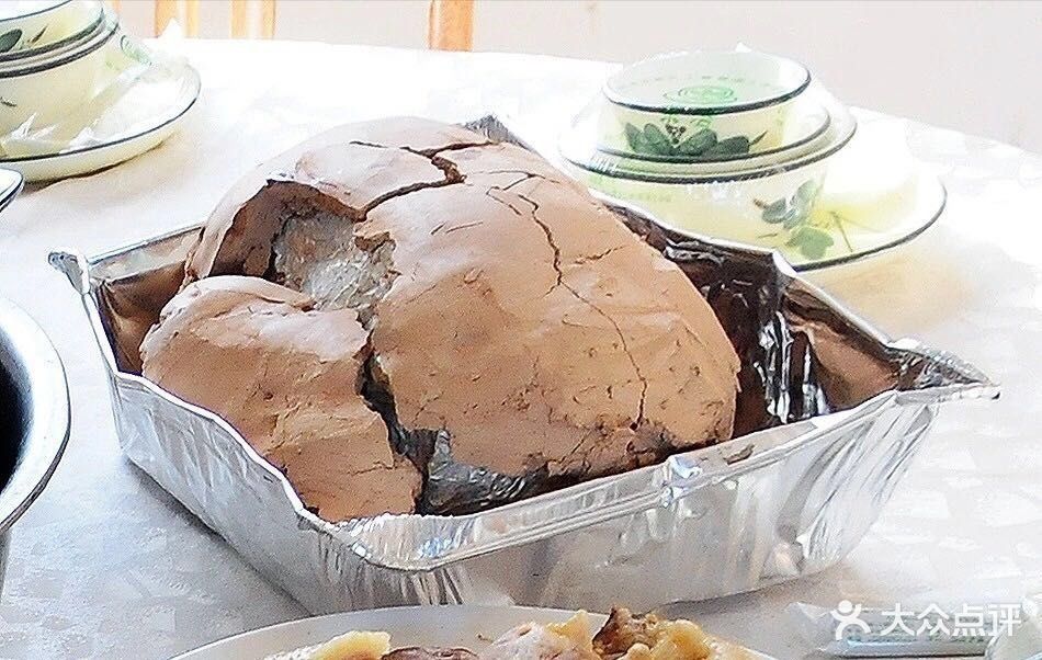 百果园林山庄美食泥焗鸡图片