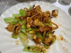 爆炒鱿鱼-流舫海鲜酒家(张溪店)