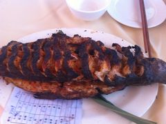 烤虹鳟鱼-北京水岸山吧度假村(雁栖镇店)