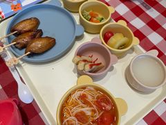 甜蜜蜜香烤鸡翅儿童餐-西贝(上海国际时尚中心店)