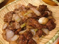 黑椒雪花牛仔粒-丁记盐蘸牛肉·新杭菜(河东路店)