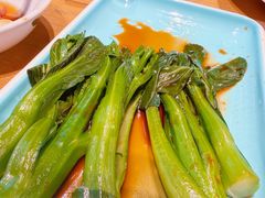白灼时蔬-麒麟中餐厅·经典粤菜·地道菜式老字号(广州长隆酒店)