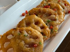 椒盐藕夹-枣子树素餐厅(铂金城店)