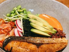 日式煎三文鱼饭-Wagas沃歌斯(太古汇店)