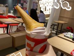 自制豪华版桃桃汽水味雪顶咖啡-肯德基(丰管路店)
