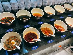 自助调料区-云中鱼蒸汽石锅鱼(浦东食品城店)