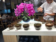 自助调料区-呷哺呷哺(新世界百货望京店)