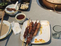 -洞庭洲·防空洞火锅·铜锅涮肉·烧烤(新百广场店)