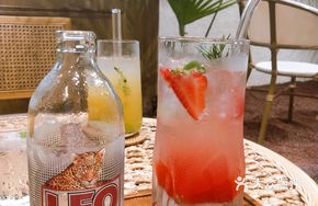 Strawberry Sakura Bubbles