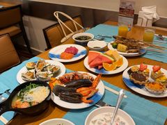 -亚龙湾希尔顿自助餐厅·海鲜·烧烤·沙滩BBQ·现场乐队