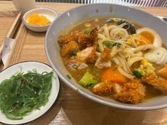 炸鸡块咖喱乌冬面-池奈·咖喱蛋包饭(熙地港店)