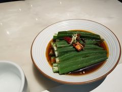 椒麻秋葵-港丽餐厅(高德置地店)