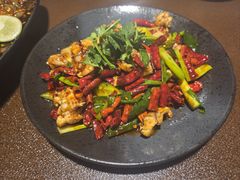 辣炒牛蛙-曼听小寨海鲜烧烤·大连辣炒大王(盖州街店)