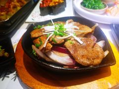 铁板香葱牛舌-羽寿司(东方宝泰店)