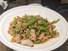 辣椒炒宁乡花猪肉-田趣园长沙菜(天安云谷店)