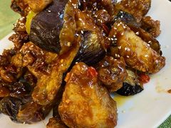 焦糖茄子牛肉粒-桃子餐厅·天津菜(红星路直营店)